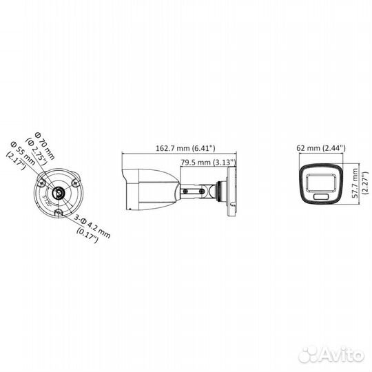 Камера видеонаблюдения HiWatch DS-T200L (3.6 mm)
