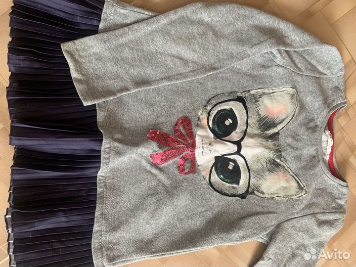 Вещи пакетом на девочку 140