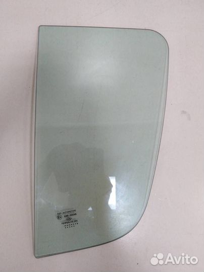 Стекло двери задней левой форточка Renault Sandero