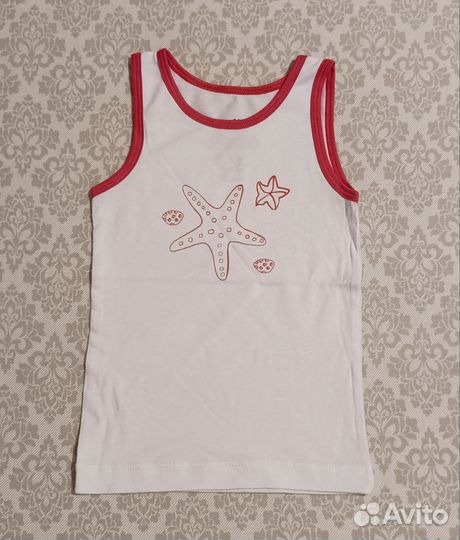 Майка для девочки 86 92