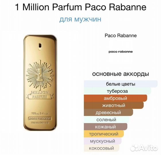 Набор мужского парфюма Paco Rabanne 4*30ml