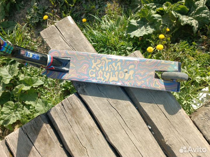 Трюковой самокат Tech Team old boy