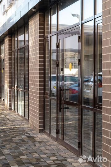 Окна алюминиевые, витражи, двери, фасады