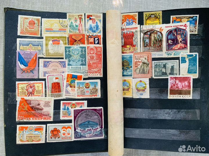 Марки СССР малый альбом n.6