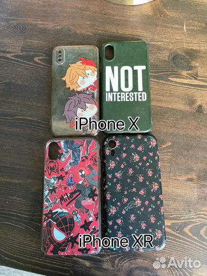 Чехлы на iPhone X и XR