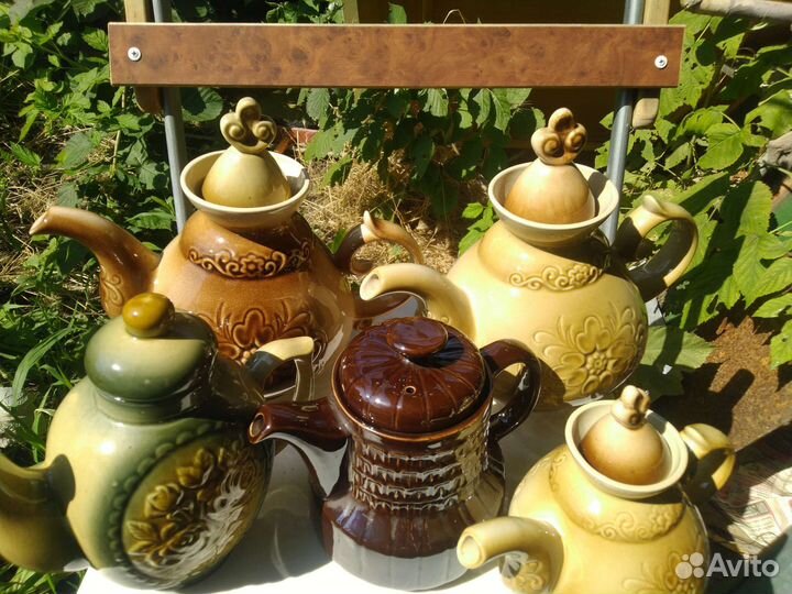 Чайники керамические СССР