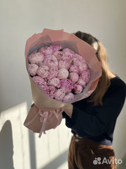 Пионы. Букет цветов