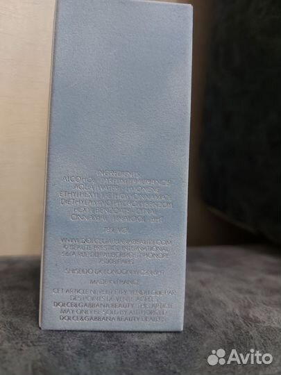 Туалетная вода dolce gabbana Light Blue