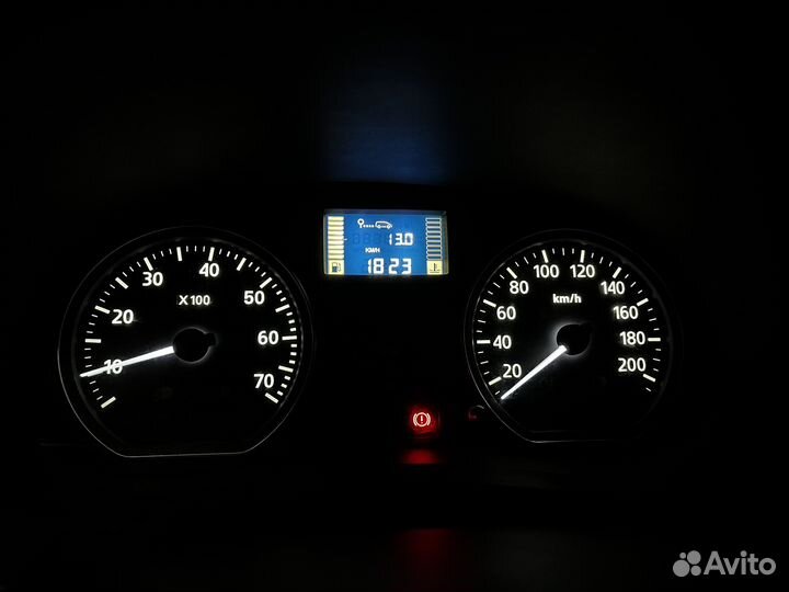 Пересвет приборки Logan 1, Sandero, Opel Vivaro