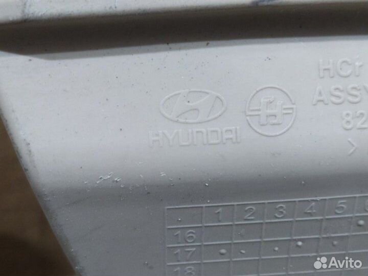 Направляющая стекла передняя правая Hyundai