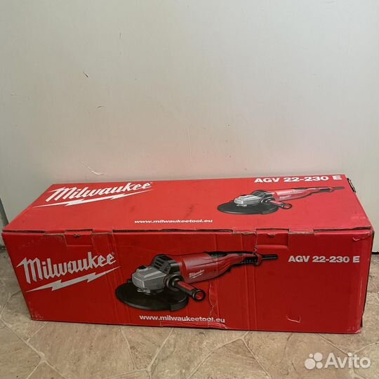 Болгарка Milwaukee AGV 22-230 E