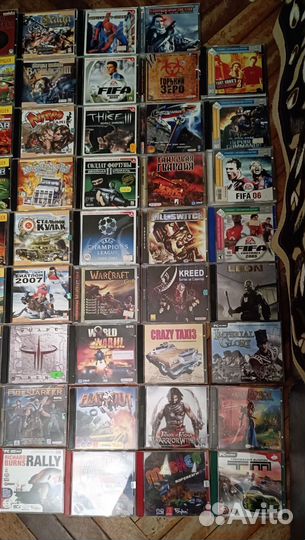 Игры Компьютерные на дисках cd, dvd для пк