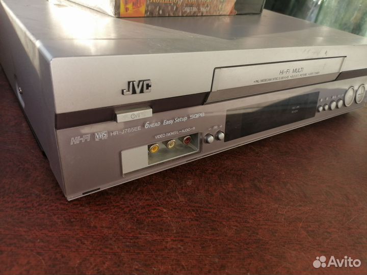 Стерео VHS JVC HR J 785WE Hi Fi 6 головок