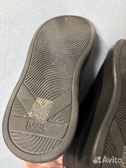 Кеды кроссовки Karl Lagerfeld Кожа Оригинал