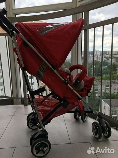 Прогулочная коляска трость бу
