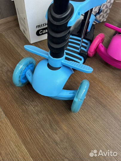 Самокат трехколесный 3 в 1 трансформер