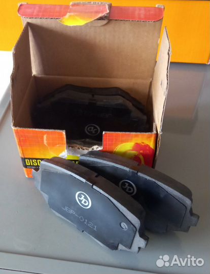 Колодки тормозные дисковые just drive JPB-0121