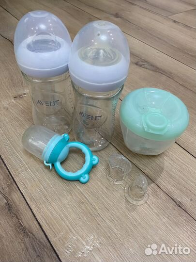 Детские бутылочки avent, дозатор для смеси, ниблир