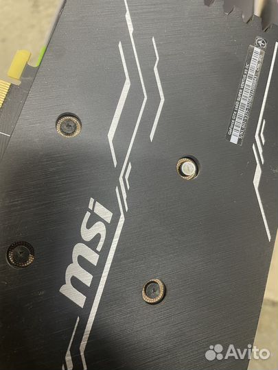 Видеокарта GTX 1660ti 6gb