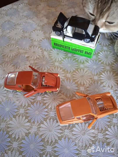 Коллекционные машинки времен СССР новые