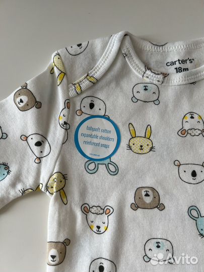 Новый боди carters 18м