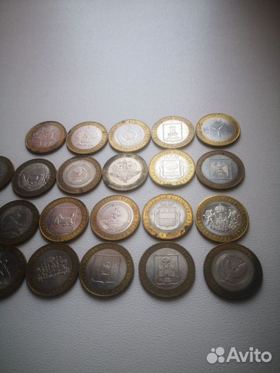 Монеты юбилейные 10р