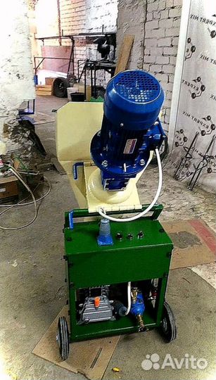 Штукатурная станция новая