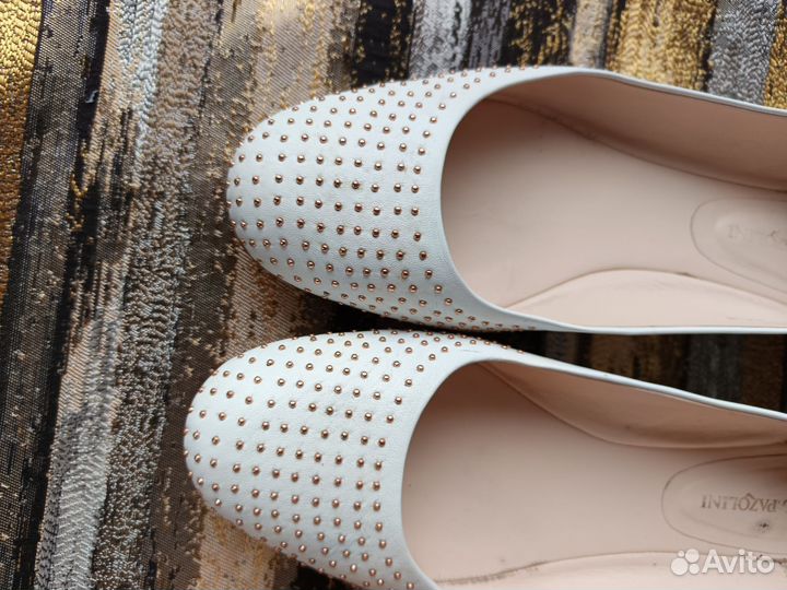 Балетки натуральная кожа 41 размер