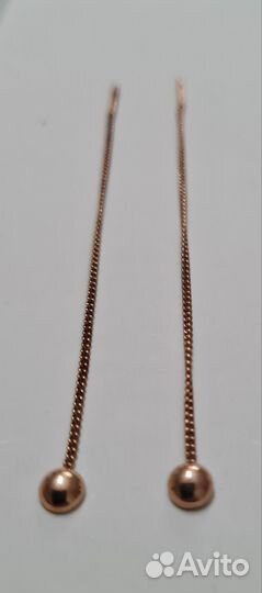 Серьги серебро