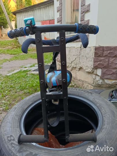 Детское кресло на велосипед переднее