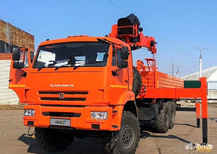 КамАЗ 43118-3027-50 с КМУ, 2023