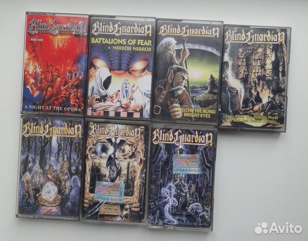 Аудиокассеты Blind Guardian