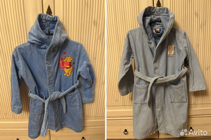 Махровый халат 6/8 лет