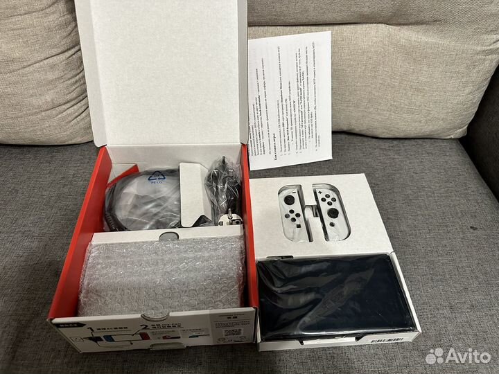 Новая Nintendo Switch oled прошитая + все игры