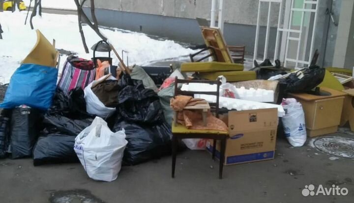 Вывоз мусора, демонтаж