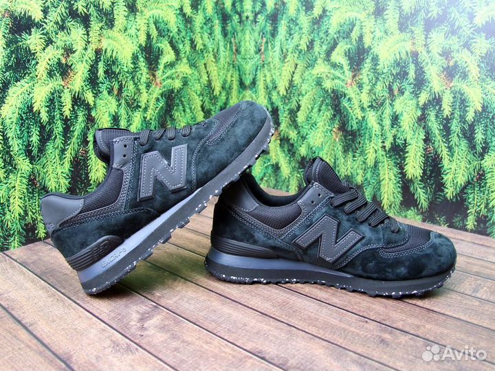 Кроссовки New balance 574 Чорний