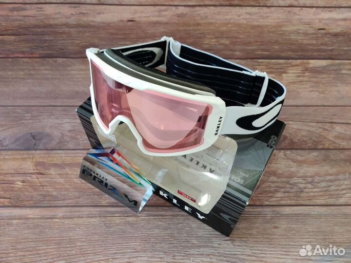 Сноубордическая маска Oakley Line Miner XM HI Pink