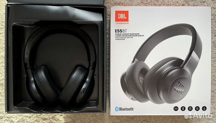 Беспроводные наушники JBL E55BT Black
