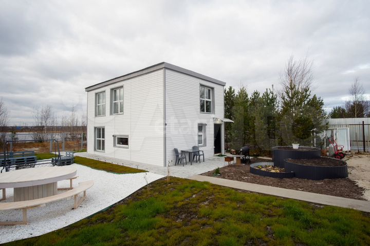 Дом 93,3 м² на участке 9 сот.