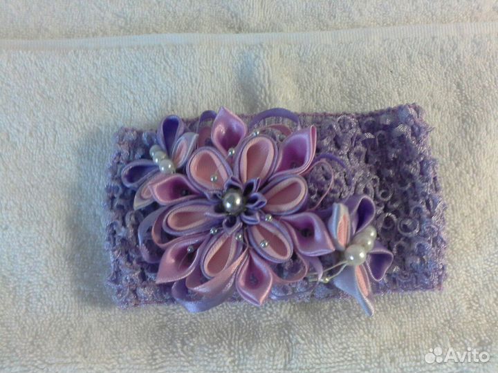 Ободки и повязки на девочку