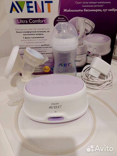 Молокоотсос avent электрический