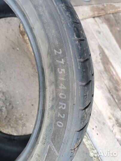 Dunlop SP Sport Maxx GT 275/40 R20 и 315/35 R20