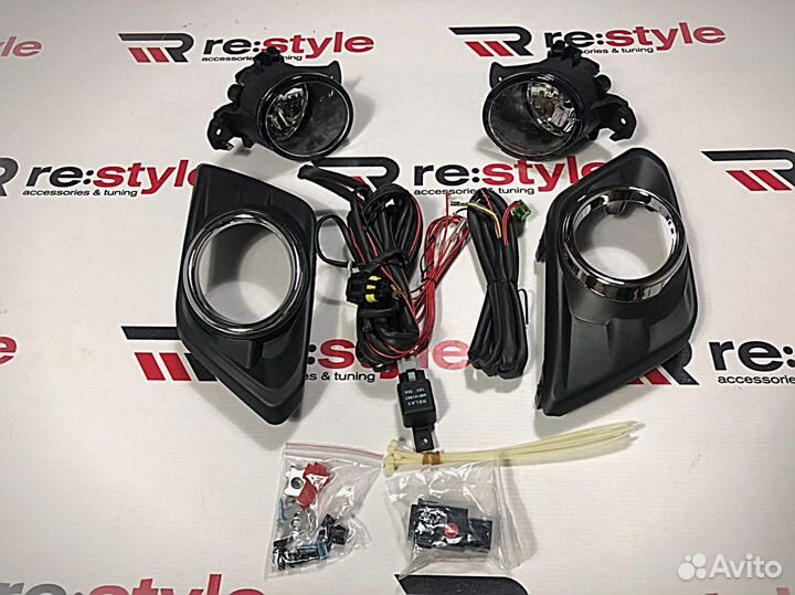 Туманки Nissan X-Trail 32 13-19г Уст комп