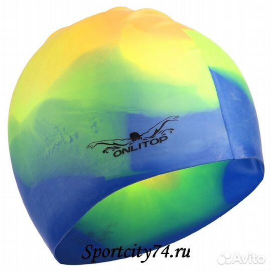 Шапочка для плавания Onlitop 737233 микс