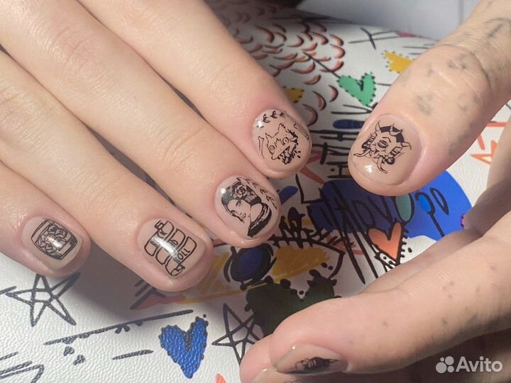 Маникюр с покрытием гель-лак