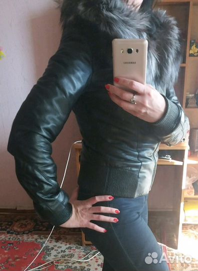 Куртка кожа