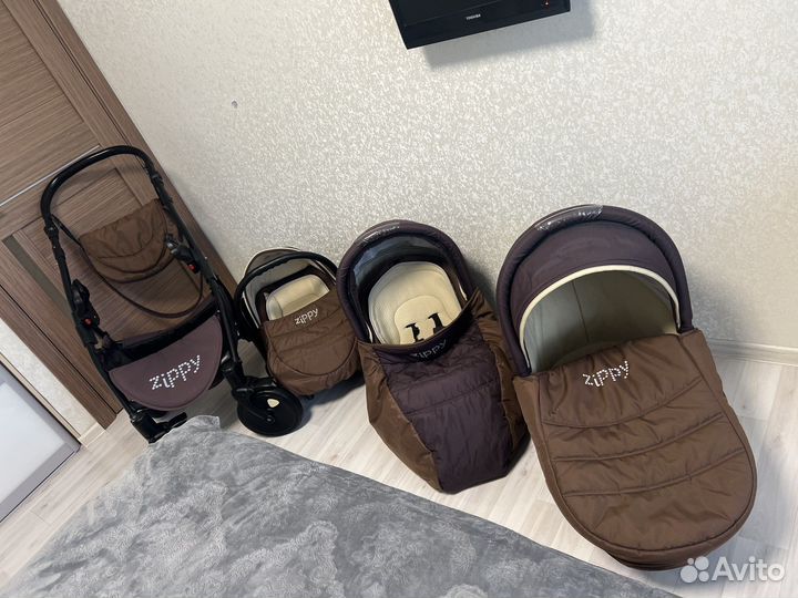 Коляска tutis zippy sport 3 в 1