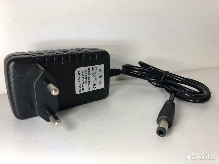 Блок питания 12v 2a штекер 5мм. LC-541 THS-1220