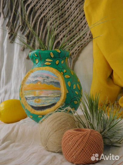 Ваза в стиле бохо