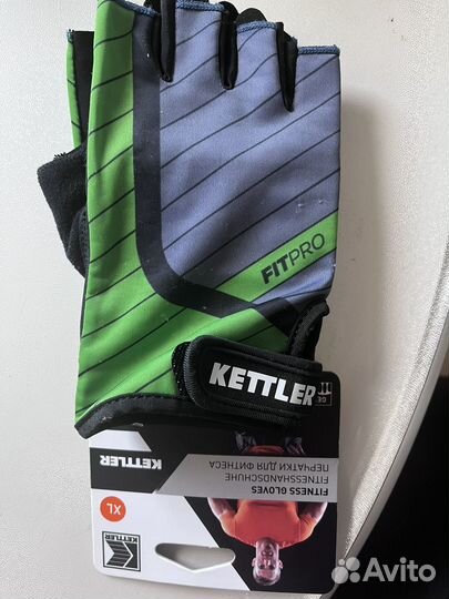 Перчатки для фитнеса мужские XL